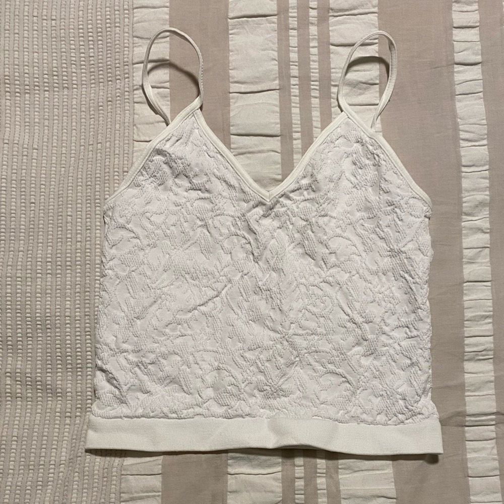 White Crop Top